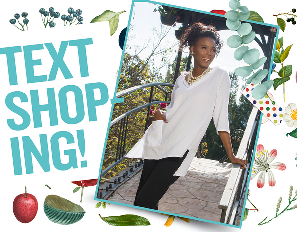 LETTERS FROM JEN: Saunders Wear Introduces Text Shopping!