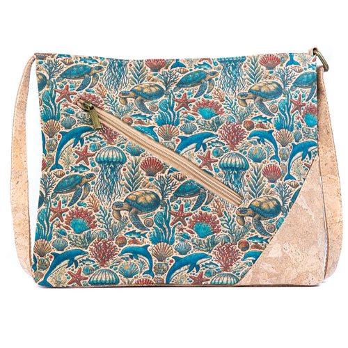 Cork Crossbody Shoulder Bag 2395