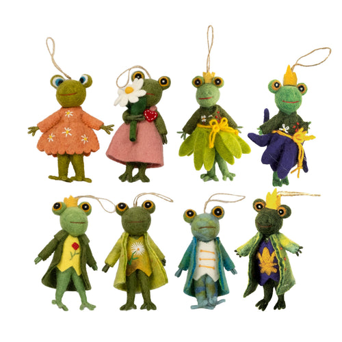 Dapper Frog Ornament