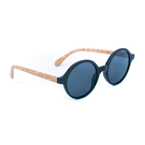 Women's Cork Sunglasses with UV Protection Lenses 1070