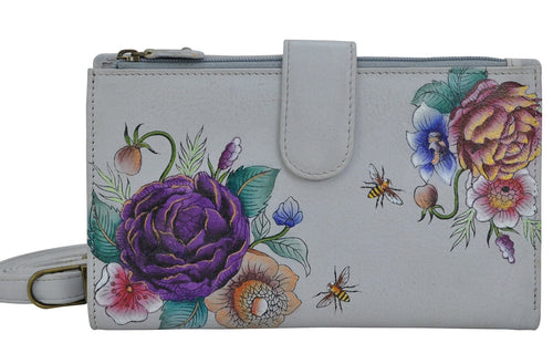 1113 ANUSCHKA CLUTCH ORGANIZER WRISTLET FLC