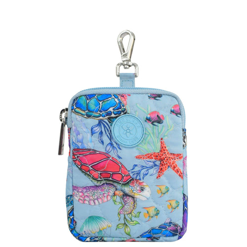 Anuschka Mini Travel Pouch Quilted Cloth-18005