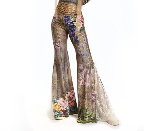 Comfort Pants - Fortune In Flowerland - 081