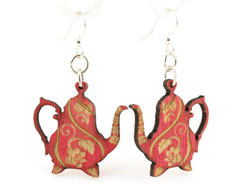 1513 Teapot Earrings