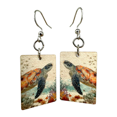 Sea Turtle Earrings