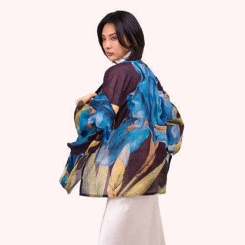 Iris Short Kimono Jacket
