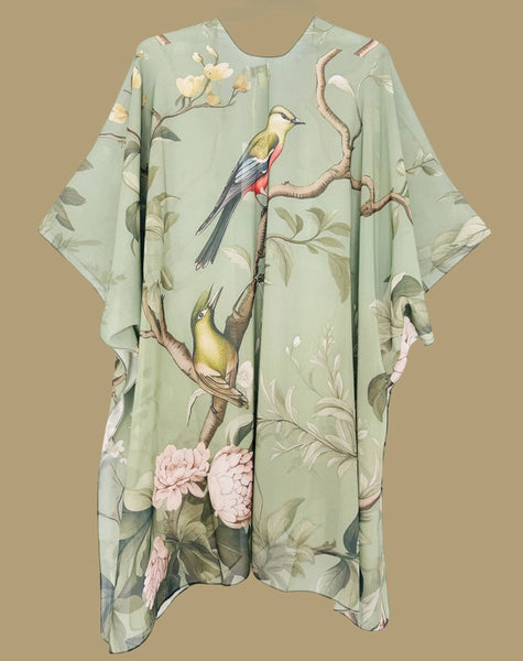 JC Sunny Kimono 91729 Birds