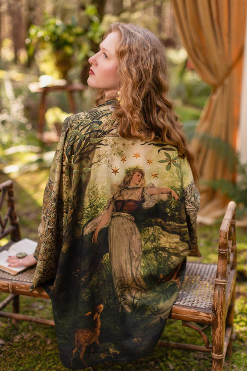 The Dawning Matineé duster w/ Ophelia & Fawns