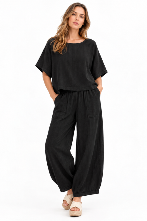 Malta Cotton Gauze Top