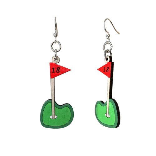 1772 Golf Earrings