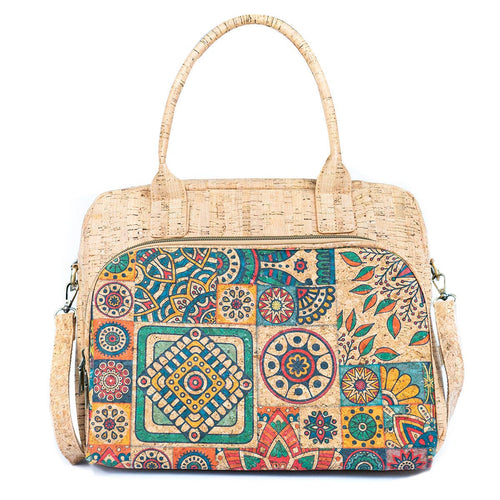 546 Cork Mandala Handbag