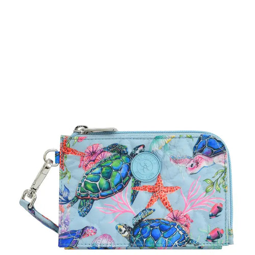 Anuschka Wanderlust Quilted Fabric Double Zip Wristlet - 18003 UND