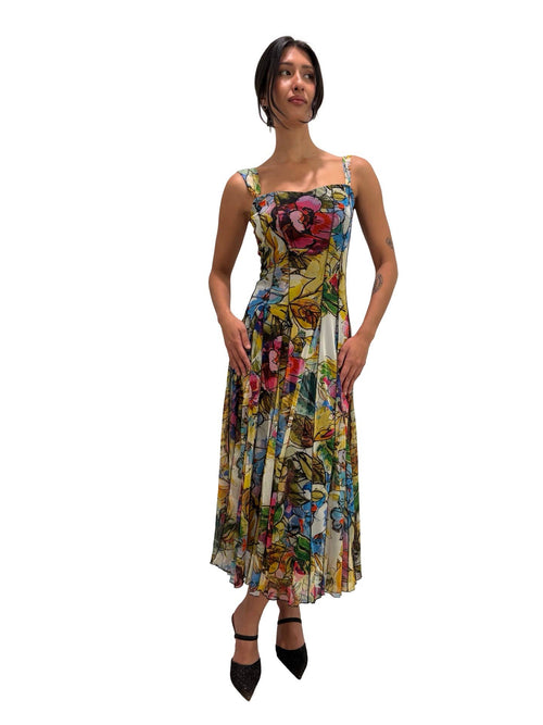 JADE Sleeveless Tea Fit N Flare Dress