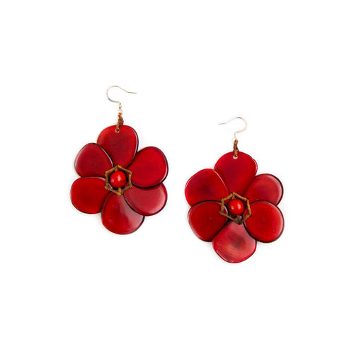 Tagua Earrings Rosalia