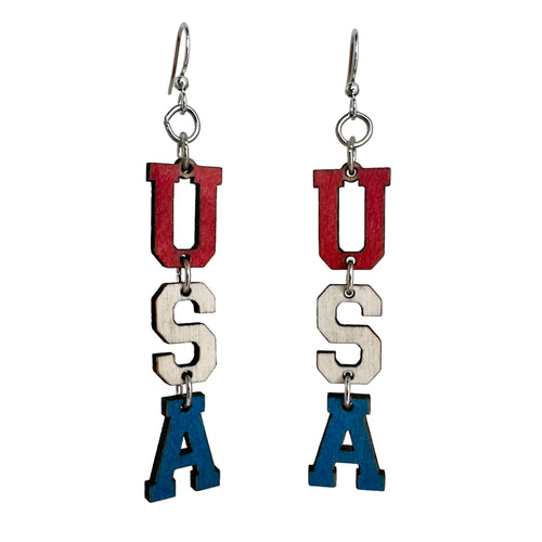 1802 USA Earrings