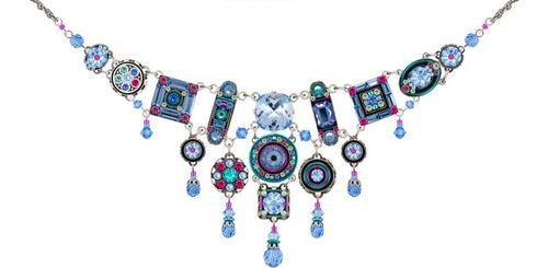 8300 Firefly La Dolce Vita Elaborate Swarovski Crystal Necklace