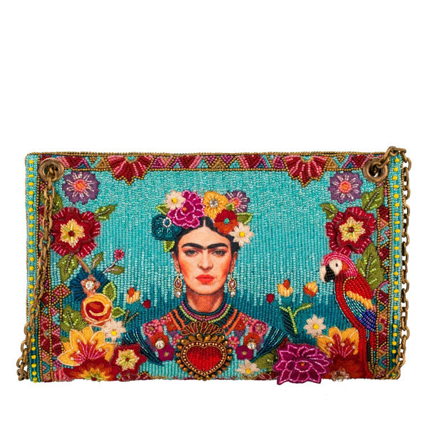 Viva Power Tropical Beaded Crossbody