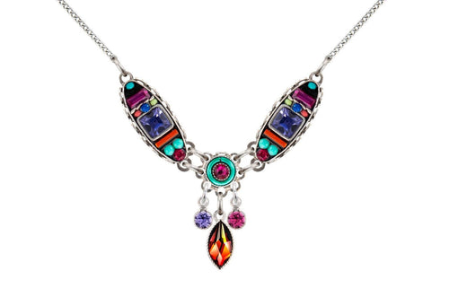 8964-MC Petite Dolce Vita Necklace-Multicolor