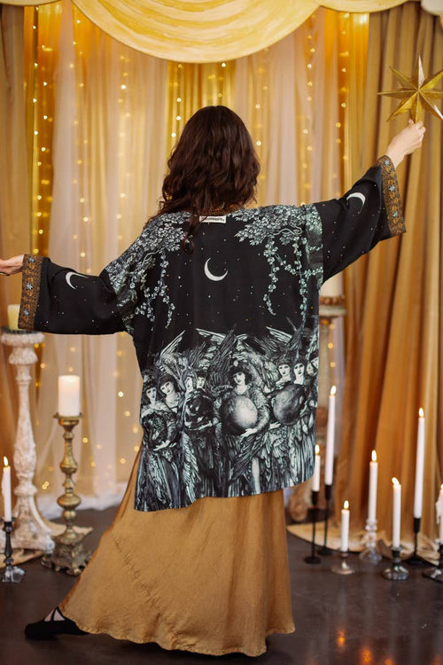 The Guardians Matineé duster w/ angels & moon