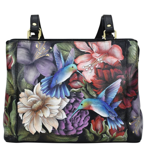 Hand Painted Hummingbirds Medium Everyday Tote - 710