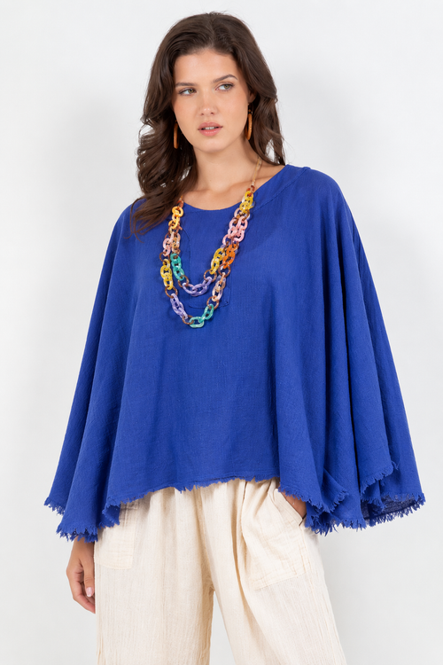 Women's Cotton Gauze Carmen Top *