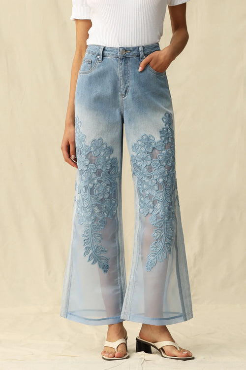 Bayeas High Rise Wide Leg Jeans