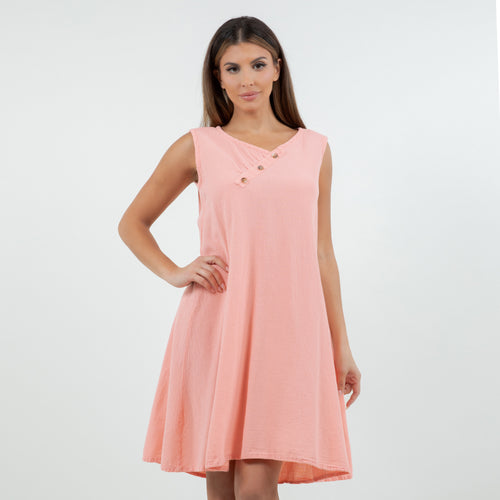 Hailey Dress 100% Cotton Gauze - Sale Colors! Size 0, 1, 2, 4
