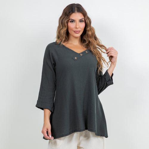Lu V-Neck Top in Sale Colors