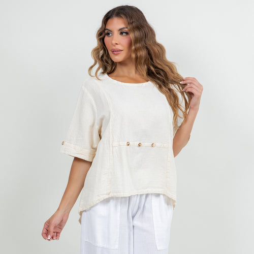 Women's 100% Cotton Gauze Kira Top