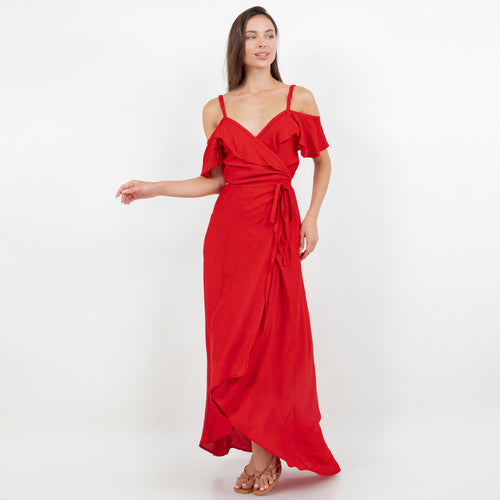 One Size Wrap Around Dress