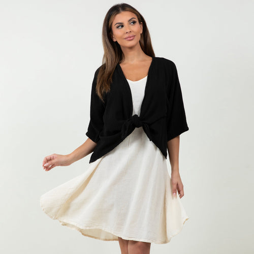 Marianne Cotton Gauze Bolero Jacket colors *
