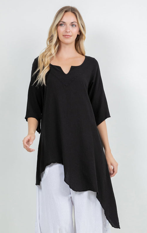 Nautilus 100% Cotton Gauze Sale Top