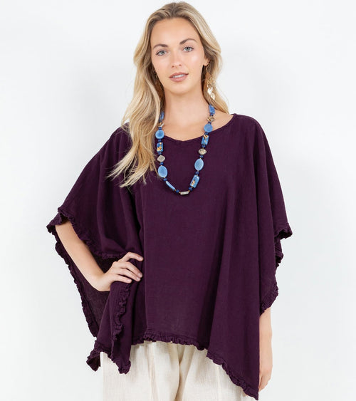 Sharon Tunic Top - 100% Cotton Gauze *