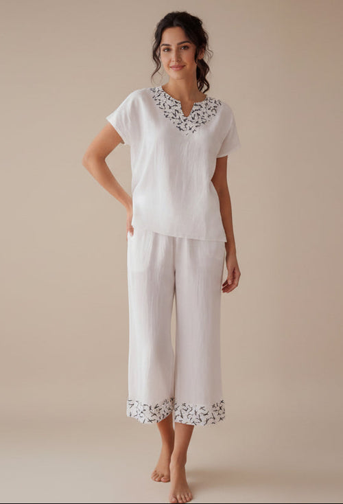New Priscilla Cotton Gauze Top