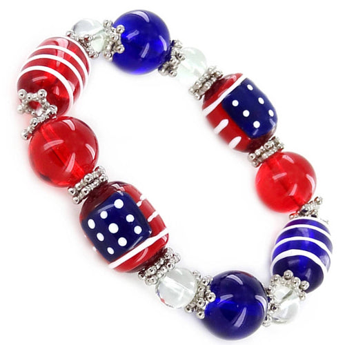 B PATRIOTIC HANDPAINTED IUP08
