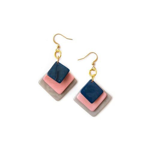 Minerva Tagua Earrings