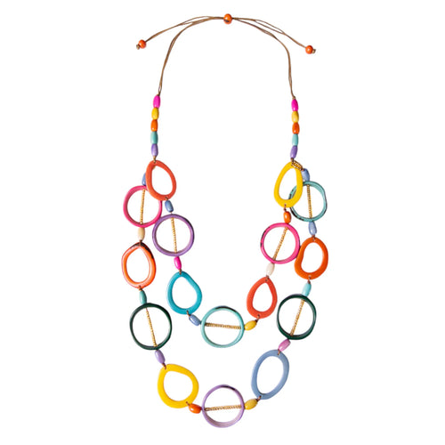 New Tagua Nut Gemma Necklace