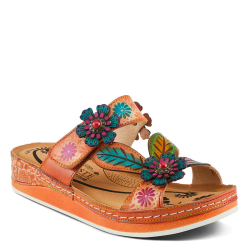 L'Artiste Pillow Shoes Peach Multi