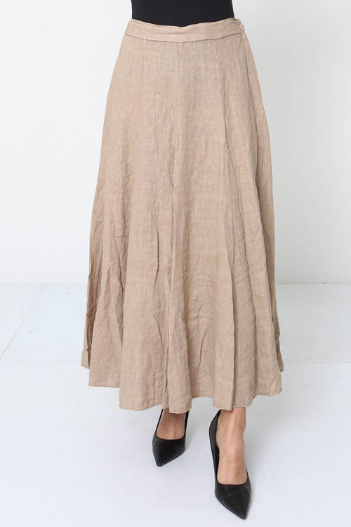 8304 Linen Skirt - OSFM