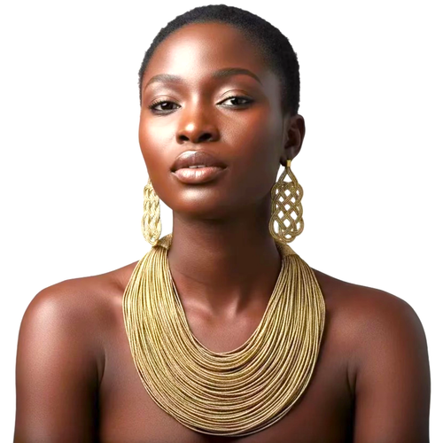 Rope Earrings in Gold