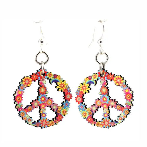 166 Peace Earrings