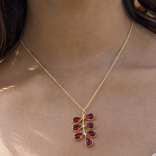Foliage Necklace - VNK0004 Anuschka