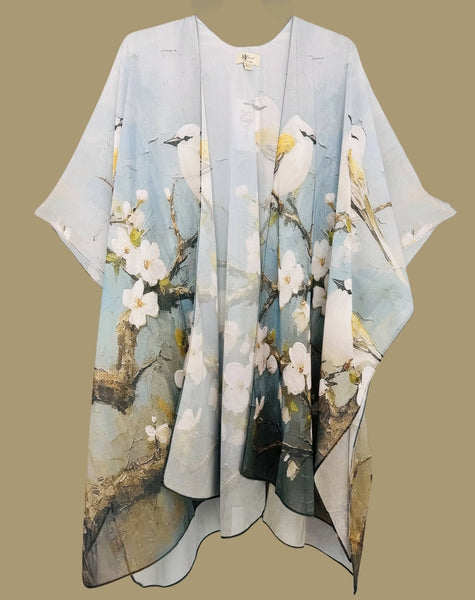 JC Sunny Kimono 91735 Vintage Oil