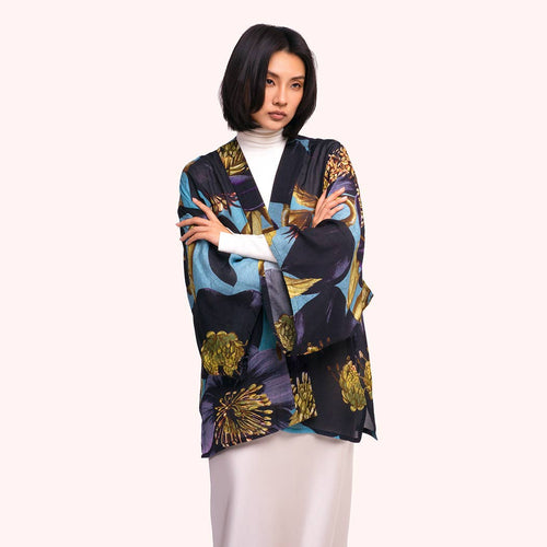 Hellebore Short Kimono Jacket