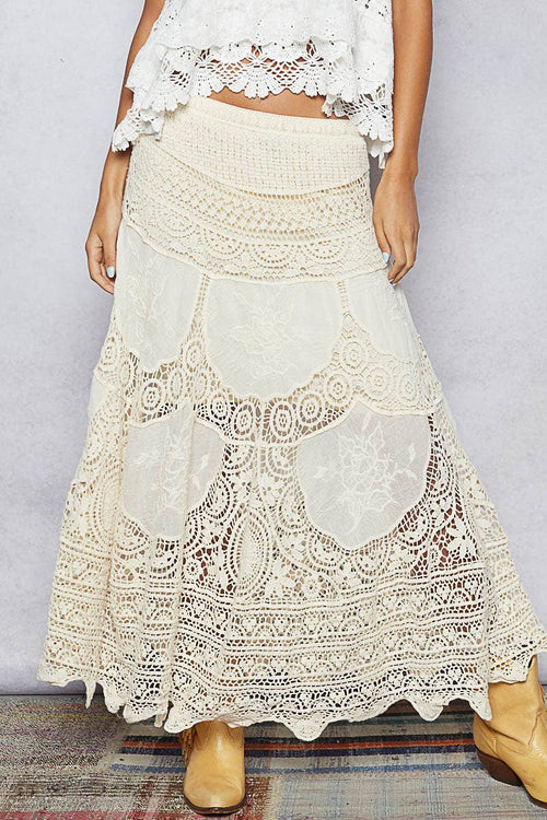 Smc171 Crochet Skirt