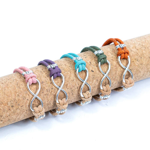 Cork Bracelet Infinity Symbol 044