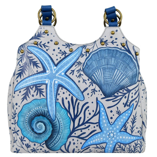 Triple Compartment Medium Satchel - 8160 - SSH