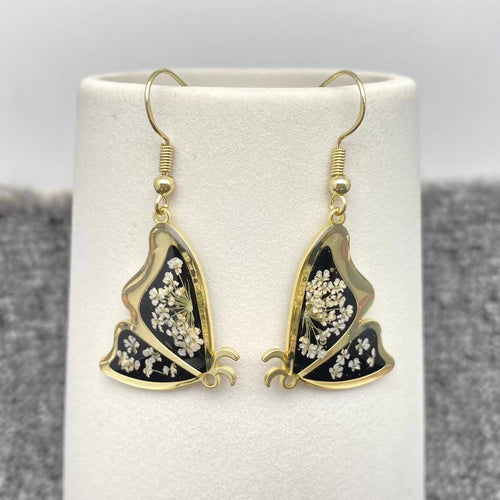 E Annes Lace Butterfly Black