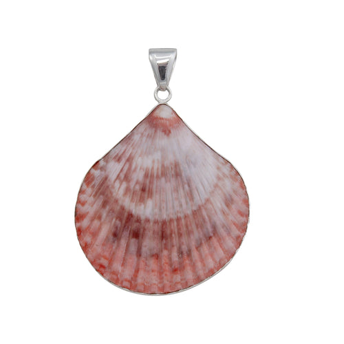 Sterling Silver Pectin Shell Pendant