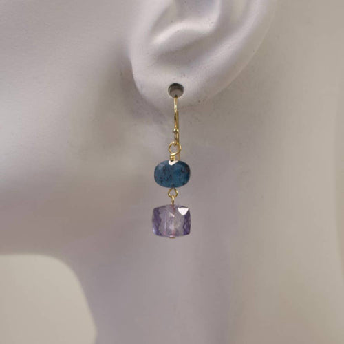 Dainty Semi Drop Earrings 1511E
